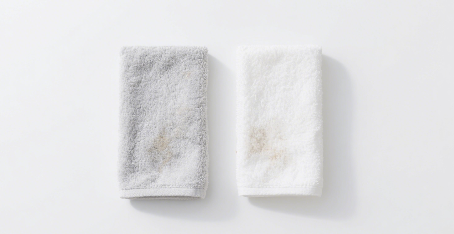 Pourquoi les textiles blancs deviennent gris ou jaunes?