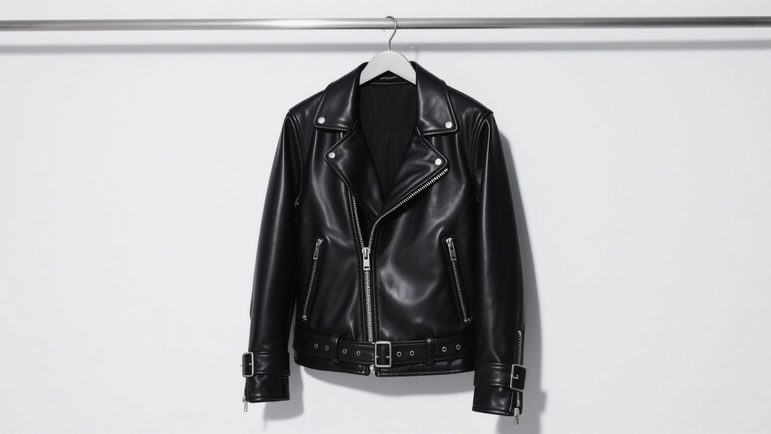 Processus de blanchisserie pour les vêtements en cuir verni