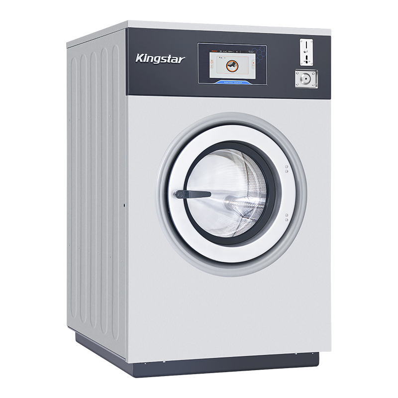 Dans quelle mesure les contrôles du bruit et des vibrations sont-ils gérés pendant le fonctionnement commercial de la machine à laver ?