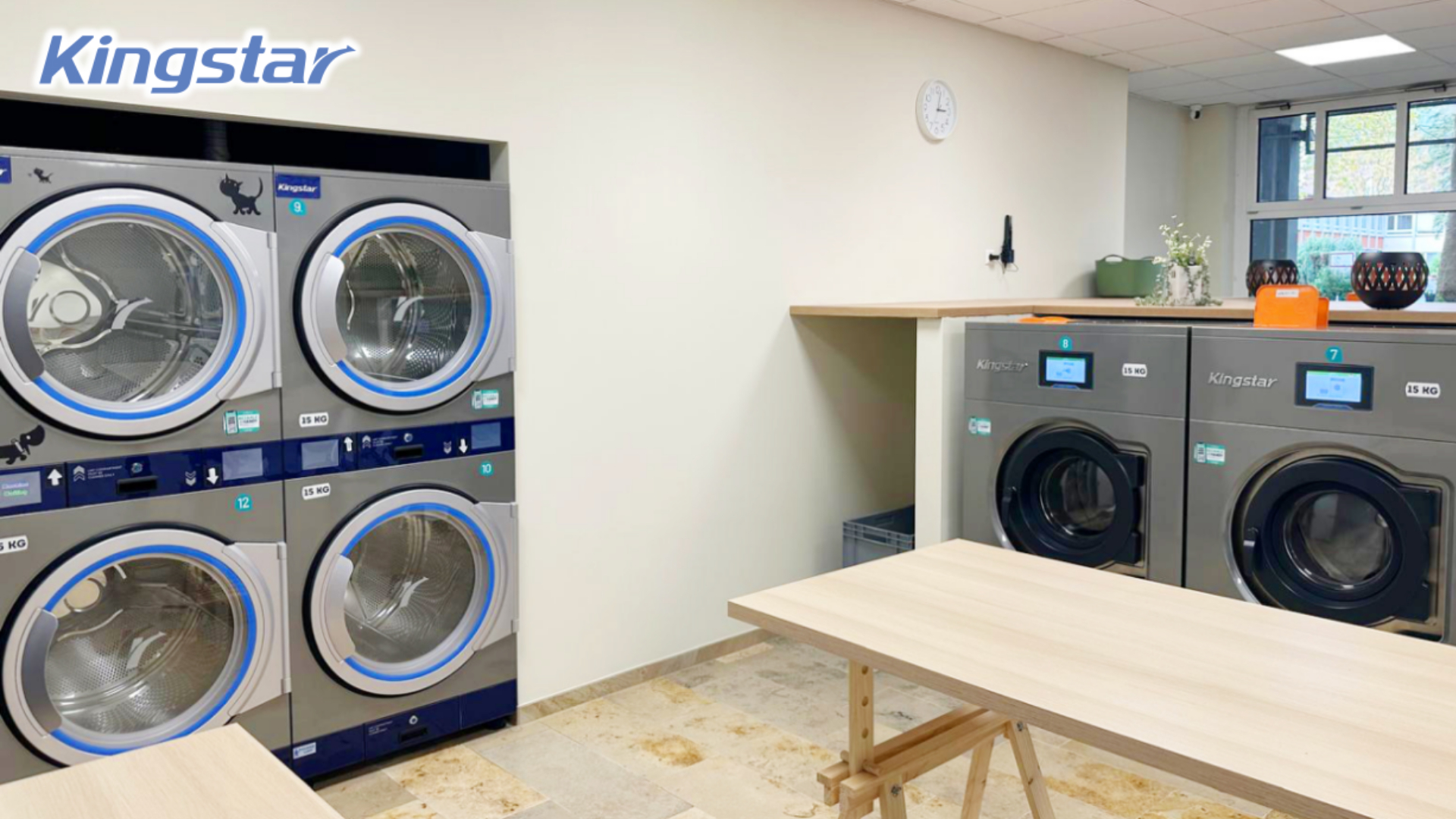 kingstar self-service laundry shop